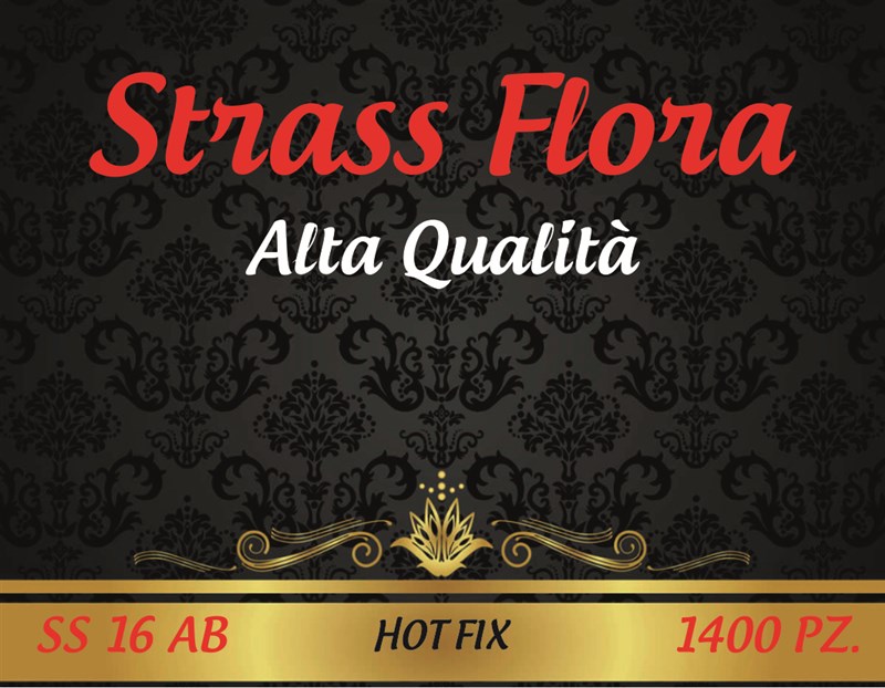 Strass Flora Aurora Boreale SS16